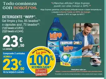 E.Leclerc WIPP Detergente oferta