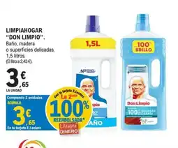 E.Leclerc DON LIMPIO Limpiahogar oferta