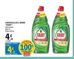 E.Leclerc FAIRY Lavavajillas a mano oferta