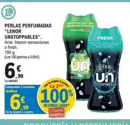 E.Leclerc LENOR Perlas perfumadas oferta