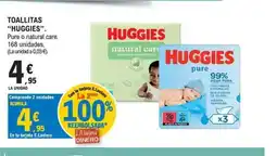 E.Leclerc HUGGIES Toallitas oferta