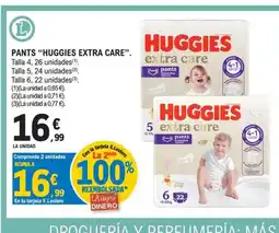 E.Leclerc HUGGIES EXTRA CARE Pants oferta