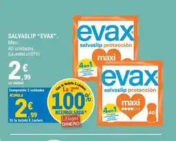 E.Leclerc EVAX Salvaslip oferta
