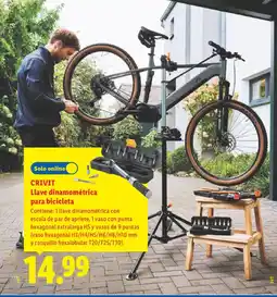 Lidl CRIVIT Llave dinamométrica para bicicleta oferta