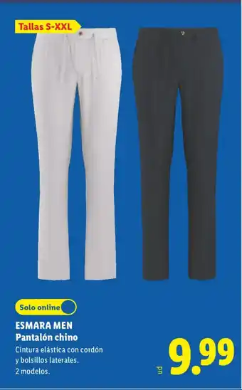 ESMARA MEN Pantalón chino
