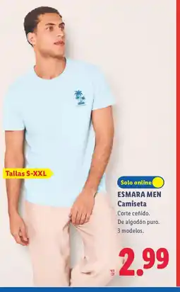 Lidl ESMARA MEN Camiseta oferta
