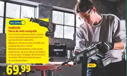 Lidl PARKSIDE Sierra de sable recargable oferta