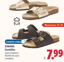 Lidl ESMARA Sandalias oferta