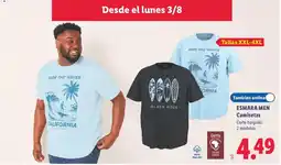Lidl ESMARA MEN Camisetas oferta