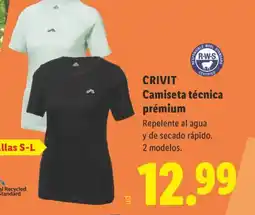 Lidl CRIVIT Camiseta técnica prémium oferta