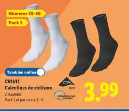 Lidl CRIVIT Calcetines de ciclismo oferta