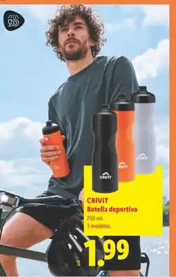 Lidl CRIVIT Botella deportiva oferta
