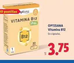 Lidl OPTISANA Vitamina B12 oferta