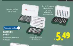 Lidl Puntas oferta