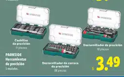 Lidl PARKSIDE Herramientas de precisión oferta