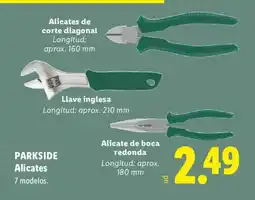 Lidl PARKSIDE Alicates oferta
