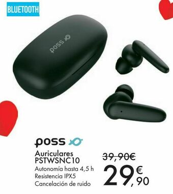 Carrefour Poss auriculares pstwsnc10 oferta