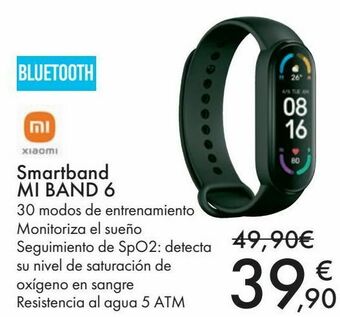 Carrefour Smartband mi band 6 oferta