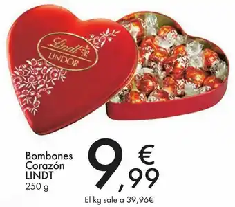 Carrefour Bombones corazón lindt oferta