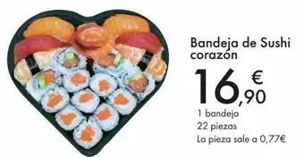 Carrefour Bandeja de sushi corazón oferta