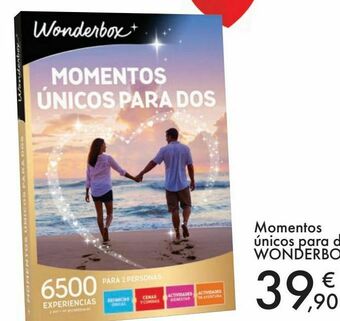 Carrefour Momentos únicos para dos wonderbox oferta