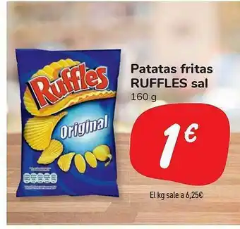 Carrefour Market Patatas Fritas Ruffles Sal oferta