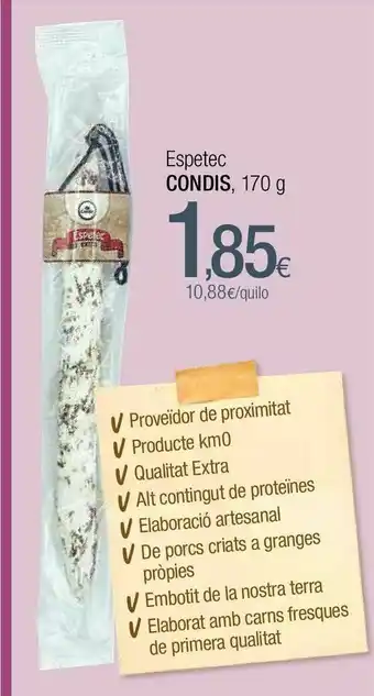 Condis Fuet condis oferta