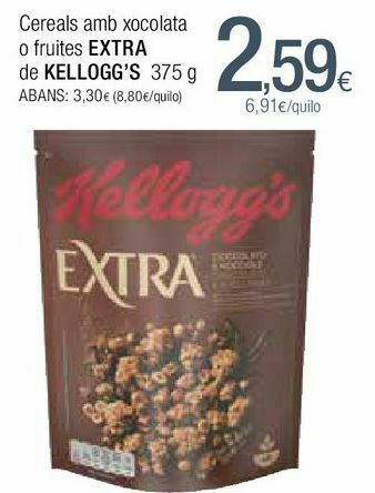 Condis Cereales kellogg's oferta