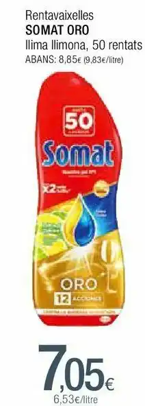 Condis Detergente lavavajillas somat oferta