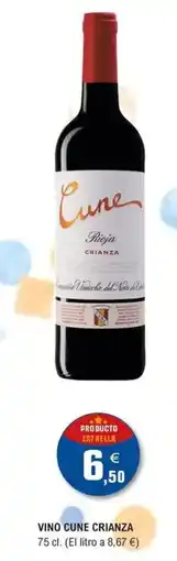 E.Leclerc Vino cune crianza oferta