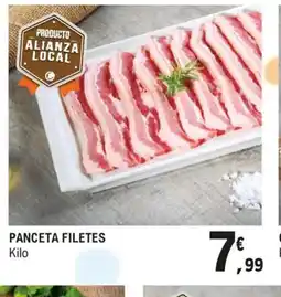 E.Leclerc Panceta filetes oferta