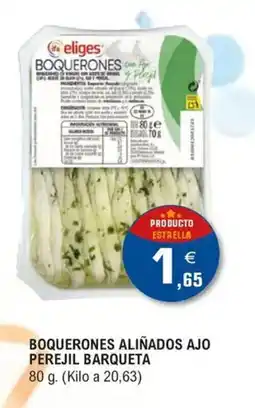 E.Leclerc Boquerones aliñados ajo perejil barqueta oferta