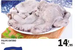 E.Leclerc Pulpo entero oferta