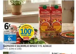 E.Leclerc ALVALLE Gazpacho o salmorejo bipack oferta