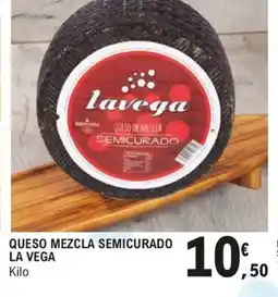 E.Leclerc LA VEGA Queso de mezela semicurado oferta