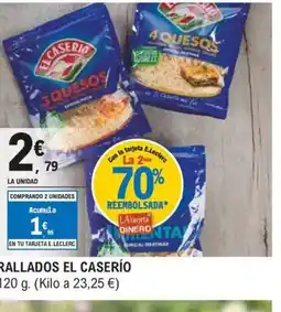 E.Leclerc EL CASERÍO Rallados oferta