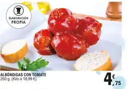 E.Leclerc Albóndigas con tomate oferta