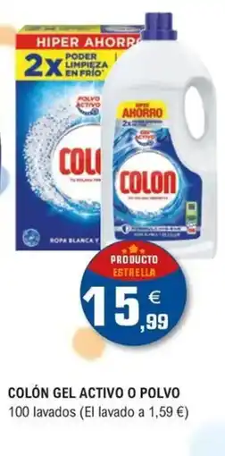 E.Leclerc COLÓN Gel activo o polvo oferta