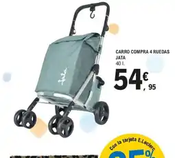 E.Leclerc Carro compra 4 ruedas jata oferta