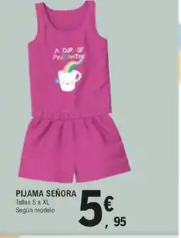 E.Leclerc Pijama señora oferta