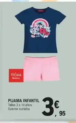 E.Leclerc Pijama infantil oferta