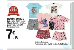 E.Leclerc Pijamas cortos oferta