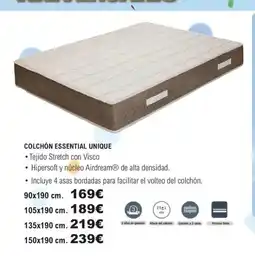 E.Leclerc Colchón essential unique oferta