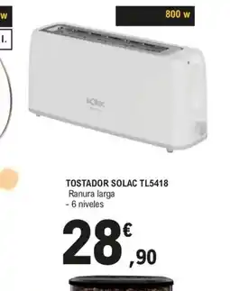 E.Leclerc Tostador solac tl5418 oferta