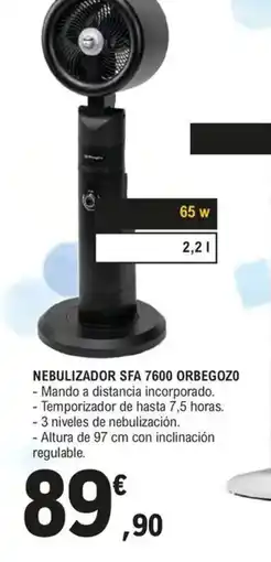 E.Leclerc Nebulizador sfa 7600 orbegozo oferta