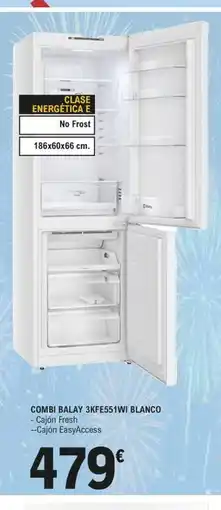 E.Leclerc BALAY Combi 3kfe551wi blanco oferta