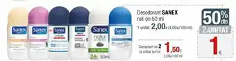 Condis Desodorante sanex oferta