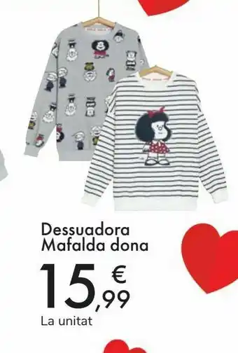 Lindt Sudadera mafalda mujer oferta