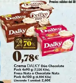 Gadis Dalky - crema dúo chocolate oferta