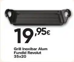 Inoxibar - grill alum fundid revolut